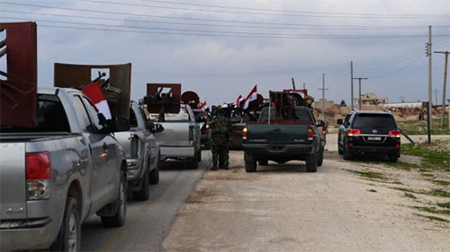 Fuerzas populares entran en Afrín a pesar de los ataques de las tropas turcas